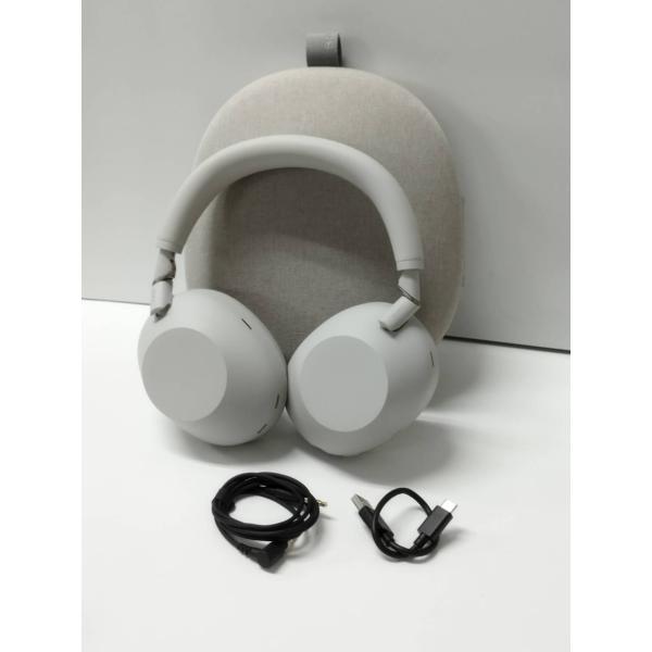 美品】SONY WH-1000XM6/ワイヤレスヘッドホン/プラチナシルバー : 中古