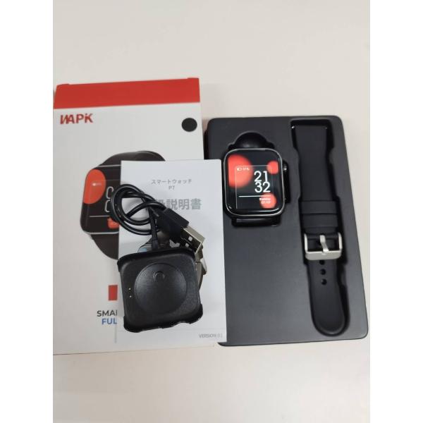 【美品】wapik Smart Watch P7 スマートウォッチ