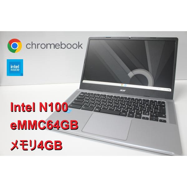 【中古ノートPC】Acer〈Chromebook 314〉Intel N100/eMMC64GB/メモリ4GB (6)