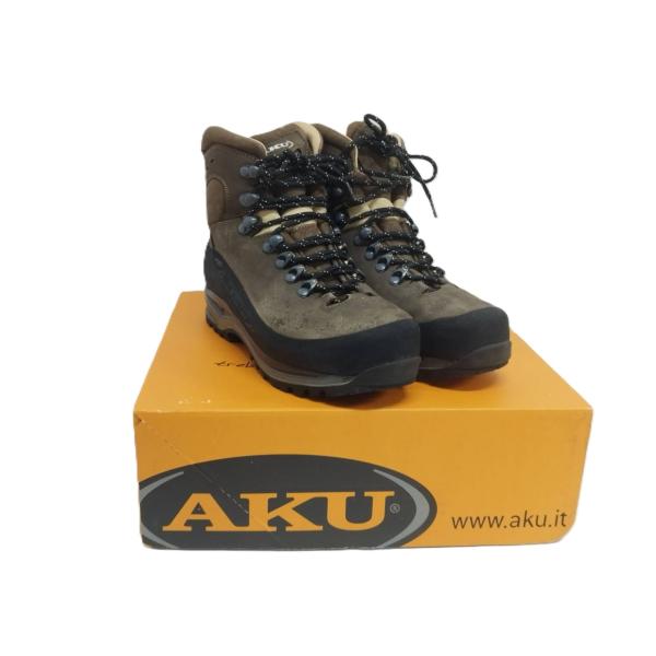 【良品】AKU/アク SUPERALP NBK GTX I/スーパーアルプ ヌバック/592ISG/登山靴/トレッキングシューズ/EU38/24〜24.5cm相当