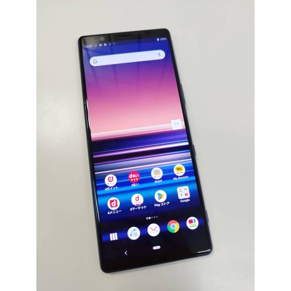 【SIM解除コード有り】Xperia 5/SO-01M/64GB/スマホ SIM解除コード有り】Xperia 5/SO-01M/64GB/スマホ/Android : 中古