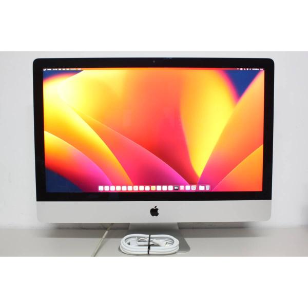 iMac（Retina 5K,27インチ,2017）2.12TB/32GB〈MNED2J/A〉④