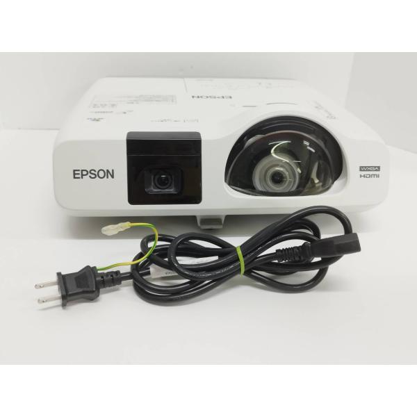 【良品】EPSON/エプソン EB-536WT ビジネスプロジェクター/H670D/本体/3400lm/WXGA（使用時間：701h）