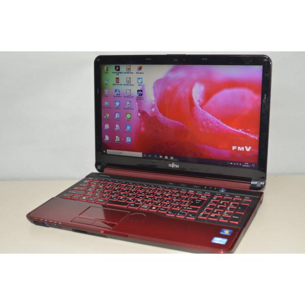 最新Windows10+office 爆速SSD256GB 富士通AH54/D 高性能第二世代i3