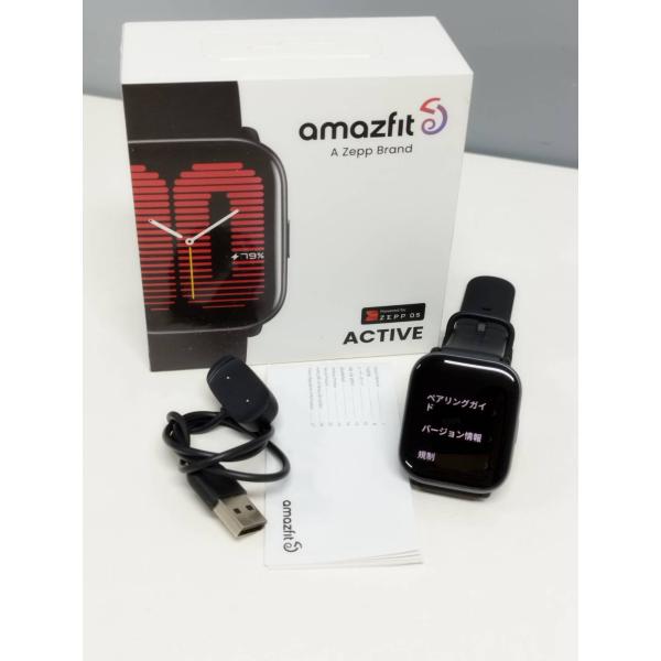amazfit ACTIVE A2211 スマートウォッチ : 中古パソコンショップNS