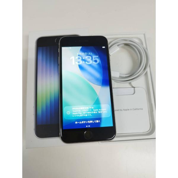 【SIMフリー】iPhone SE 第3世代/A2782/128GB/スターライト〈MMYG3J/A〉(2)