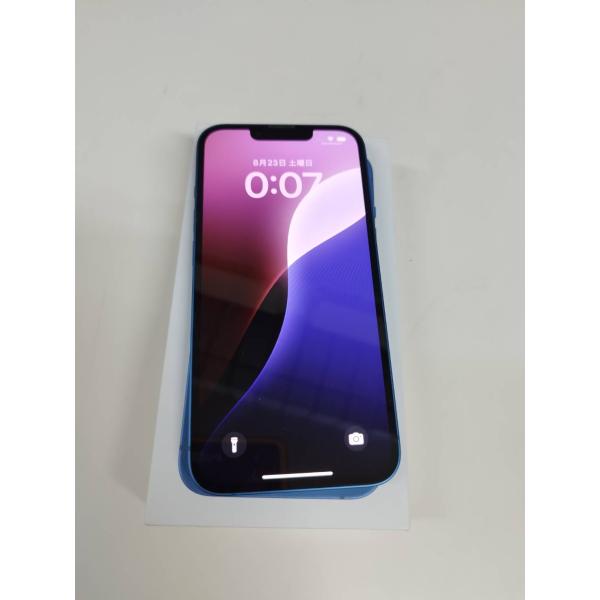 SIMフリー】iPhone 13/256GB/A2631/ブルー〈MLNM3J/A〉 : 中古パソコン