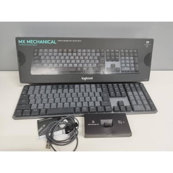 【美品】logicool MX MECHANICAL/YR0082/ワイヤレスメカニカルキーボード/赤軸