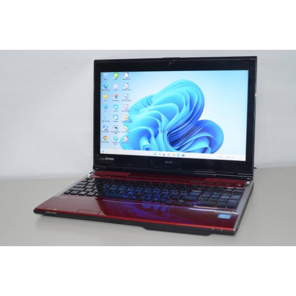 NEC Lavie NS750/B CPU：Core i7-5500U 2.40GHz / メモリ：8GB