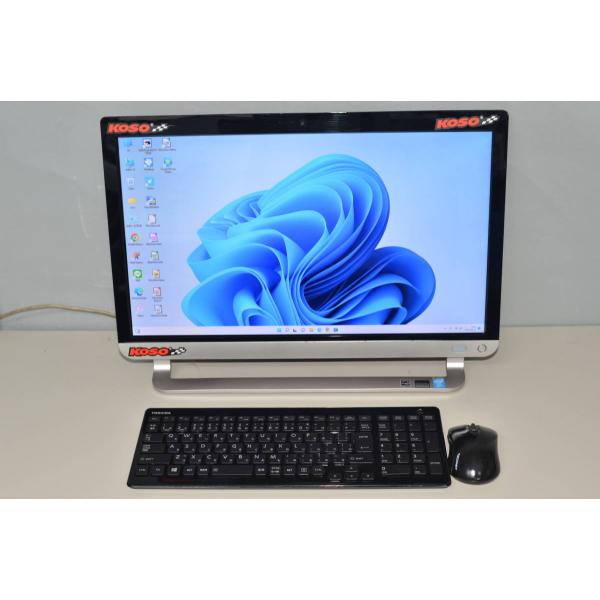 中古一体型パソコン 最新Windows11 東芝 D61/TB core i7-4710QM/大容量