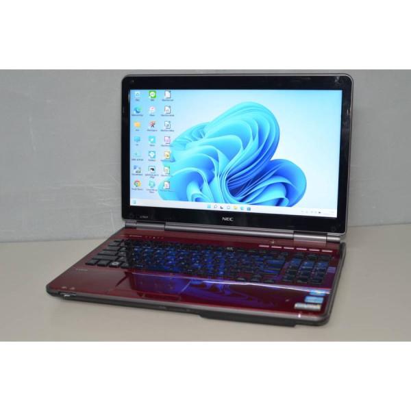 ノートパソコン LL750 Windows11 i7 中古ノートパソコン 最新Windows11+office 新品爆速SSD512GB NEC LL750