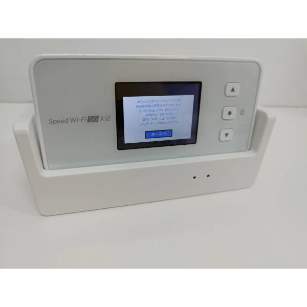 1097- Speed Wi-Fi 5G X12 本体 クレードル NAR03 computer-store_s1197280590