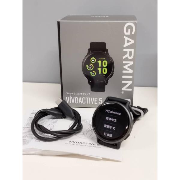 良品】GARMIN VIVOACTIVE 5/A04724/フィットネスGPSウォッチ : 中古 