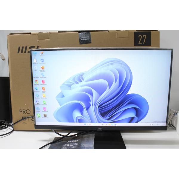 新品未開封未使用　pcモニター27インチ　pro-mp275p msi MSI/PRO MP275P/フルHD/27インチ/液晶モニター (4) : 中古パソコン