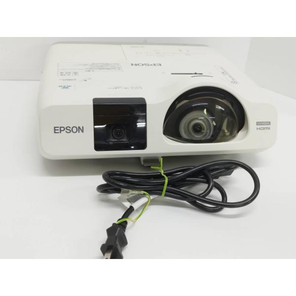 【良品】EPSON/エプソン EB-536WT ビジネスプロジェクター/H670D/本体/3400lm/WXGA（使用時間：753h）