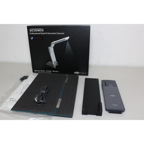 piQx/XCANEX/ポータブルブック＆ドキュメントスキャナー/XC-1B ④ 本を切らずにそのままスキャン！卓上式スキャナー「xcanex