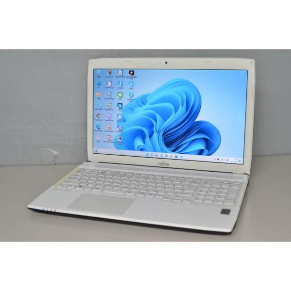 最新Windows11+office 爆速SSD525GB 富士通 AH53/M Core i7-4702MQ/メモリ8GB/15.6インチ/DVDマルチ/HDMI/無線/テンキー/便利なソフト多数 最新Windows11+office 爆速SSD525GB 富士通 AH53/M Core i7-4702MQ