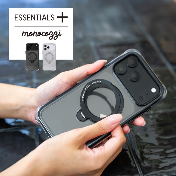 iPhone 18 Pro iPhone 17 Pro ケース MagSafe 対応 耐衝撃 MIL規格 クリア 黄ばみにくい スマホケース iPhone18Pro iPhone17 プロ 対応 MONOCOZZI ESSENTIALS＋