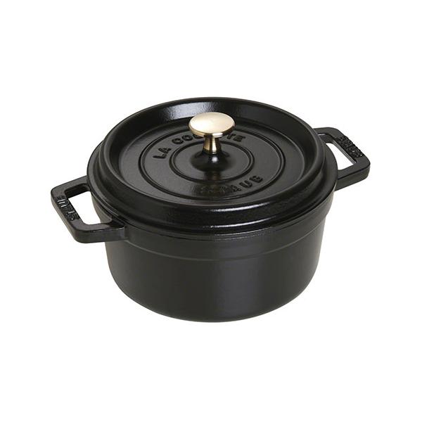 Staub（ストウブ） ピコ ココット ラウンド 20cm ブラック お返し