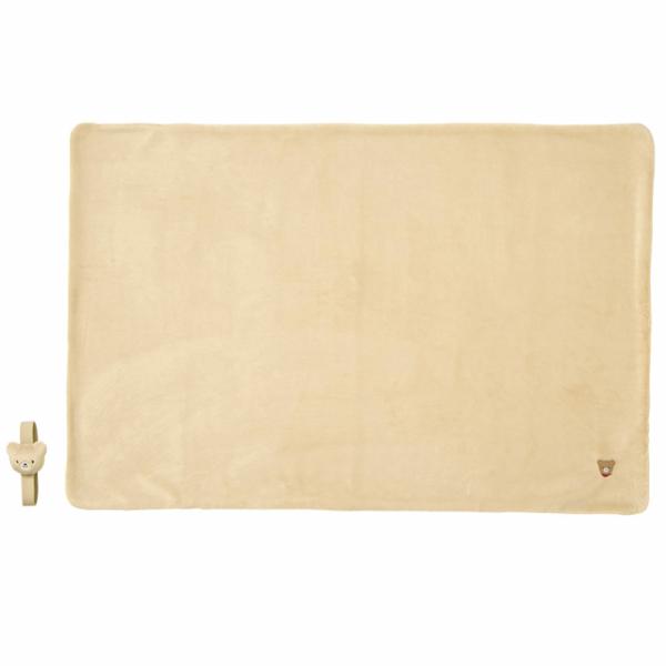 コンパクトに持ち運びができるバンド付き。イエナカでもお出かけでも、赤ちゃんから大人まで、色々なシーンでオールマイティーに使えるブランケットです。ママ向けのプレゼントにもおすすめです。■マイクロファーは、やわらかくなめらかで、毛皮のようなしっ...