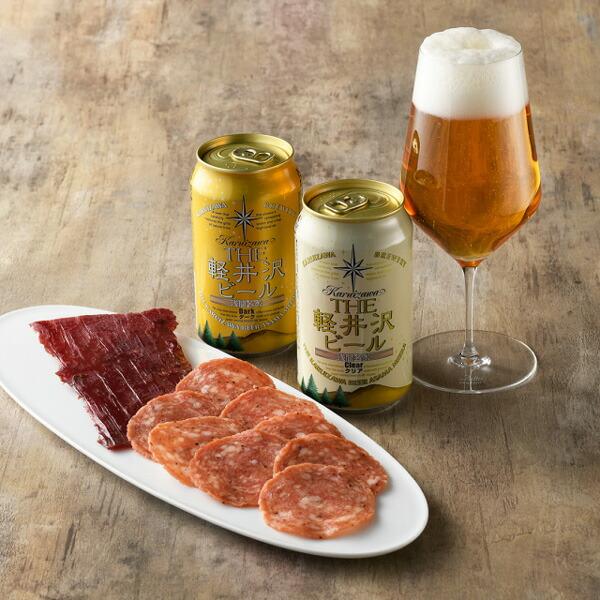 人気のクラフトビールの「味」「香り」をお楽しみください。一緒にお召し上がりいただくおつまみは、創業明治33年の「鎌倉ハム富岡商会」の「ビーフジャーキー」と「おつまみサラミ」です。【セット内容　（各1本）】■クリア　／　アルコール分：5%　清...