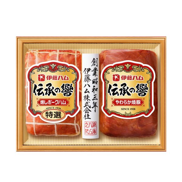 長年培った良い製品づくりへの惜しみない努力が「おいしさ」の秘密です。創業昭和3年以来、「品質本位」の伊藤ハムとして長年にわたりギフト市場で高い評価をいただいております。【セット内容】■特選燻しポークハム：180g■やわらか焼豚：185g【ご...