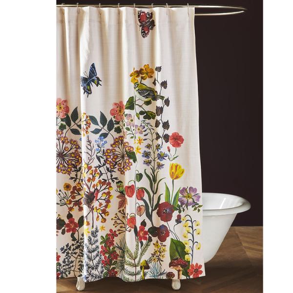 ANTHROPOLOGIE アンソロポロジー ナタリーレテ シャワーカーテン
