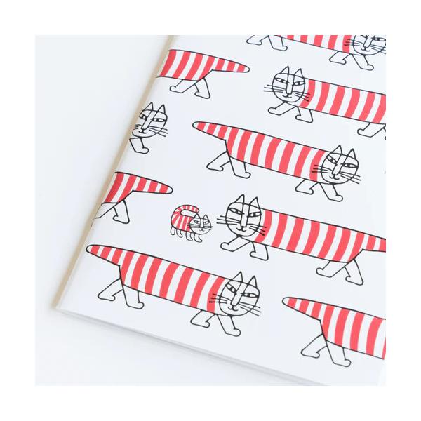 Lisa Larson（リサラーソン） ノート マイキー A5中綴じ ねこ 北欧