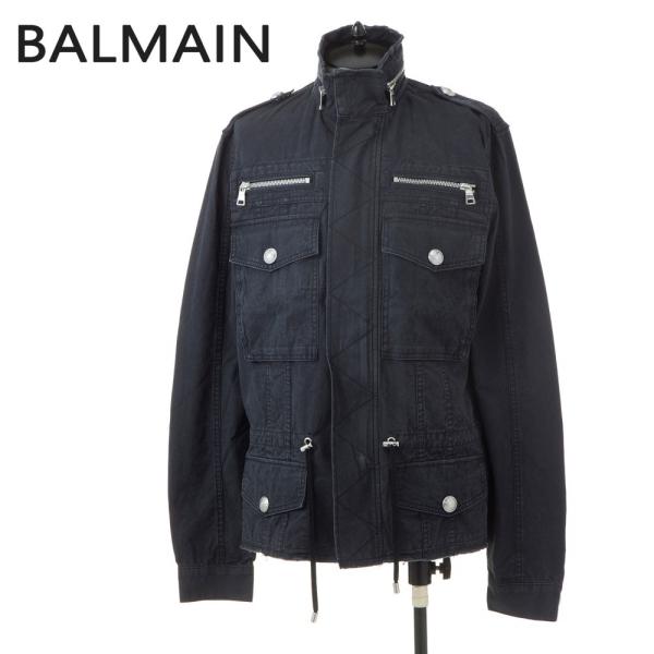 BALMAINバルマンデニムベストGジャンサンローランオフホワイト