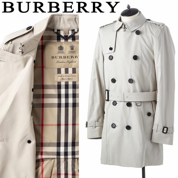訳有り ケンジントン バーバリー Burberry メンズ トレンチコート