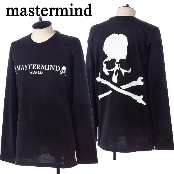 mastermind JAPAN マスターマインド スカル ロゴ プリント 長袖T mastermind JAPAN マスターマインド スカル ロゴ プリント 長袖T