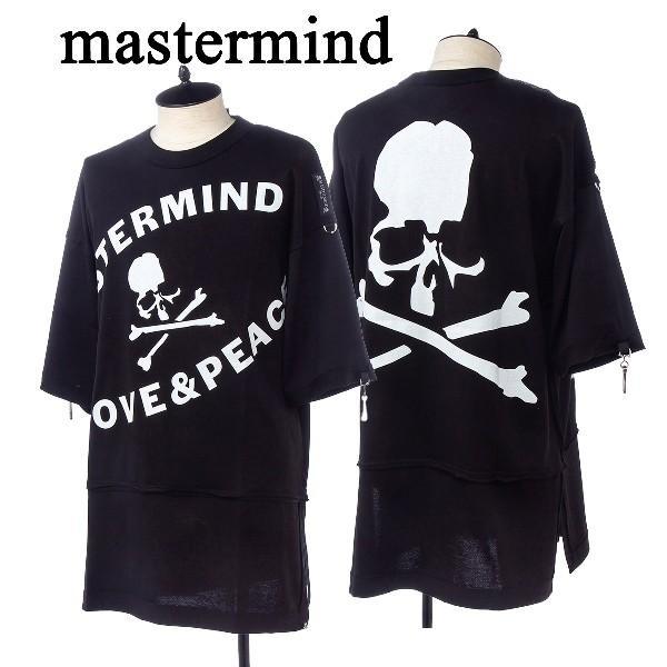 マスターマインド スカル ロゴ プリント 半袖Tシャツ MASTERMIND 