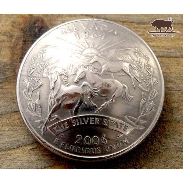 USハーフドル　コンチョ ケネディ ハーフダラー◇1971年以降のコイン◇白銅貨◇本物