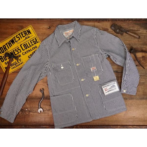 SUGAR CANE : 11OZ HICKORY STRIPE WORK COAT [SC15656] / シュガー