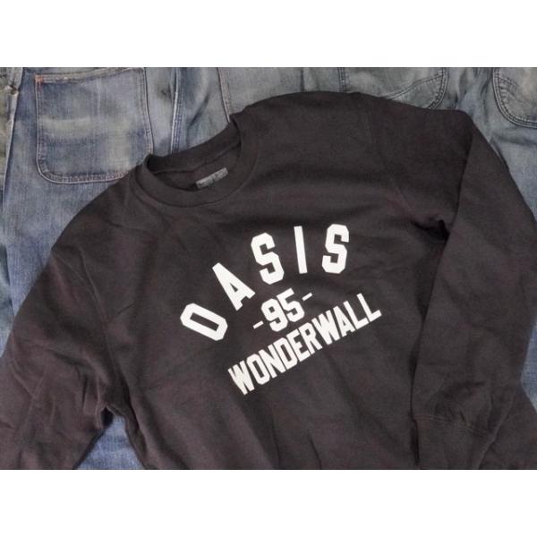 OASIS : SWEATSHIRT "WONDERWALL VARSITY" / オアシス スウェットシャツ “ワンダーウォール バーシティ”