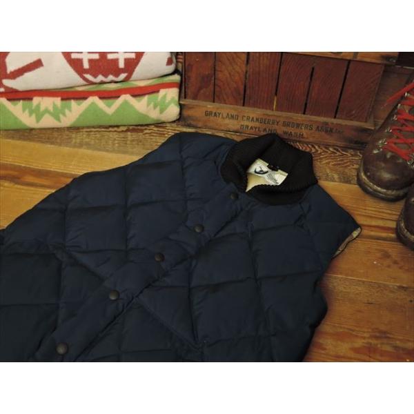 Crescent Down Works X Coney Island Quilt Down Vest Diagonal Quilt Vest Navy Khaki クレセントダウンワークス 別注 キルトダウンベスト Buyee Buyee Japanese Proxy Service Buy From Japan Bot Online