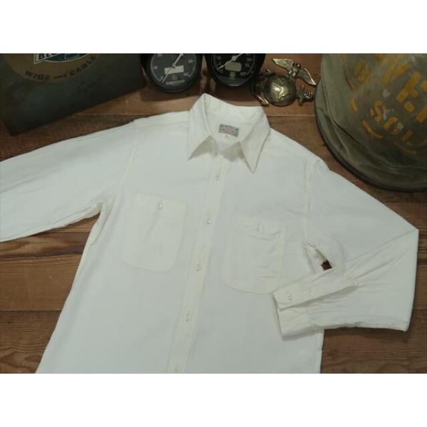BUZZ RICKSON'S RICKSON'S CHAMBRAY WORK SHIRT [OFF WHITE][BR25996