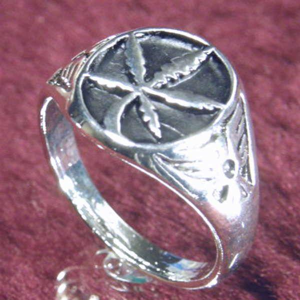 マリファナ リング 指輪 メンズ レディース シンプル ブランド サイズ おすすめ 人気 送料無料メール便対応 R コニリオ 通販 Yahoo ショッピング