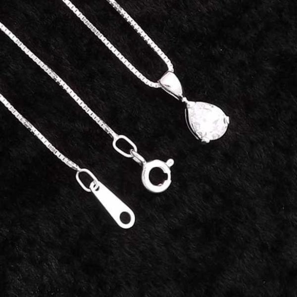 ネックレス レディース ブランド シンプル デザイン 人気 ファッション チェーン プチプラ シルバー 925 ティアドロップ ネックレス Buyee Buyee Japanese Proxy Service Buy From Japan Bot Online