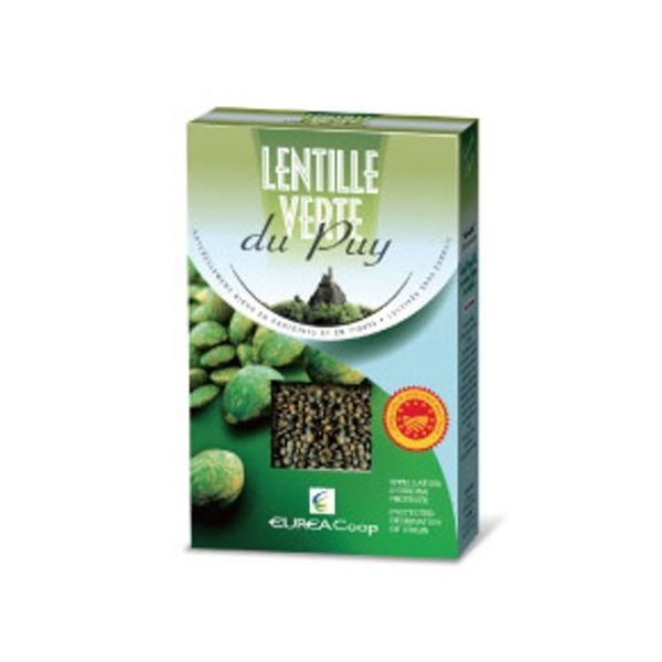 ルピュイ穀物 生協協同組合緑レンズ豆ドライレンテイル 500g