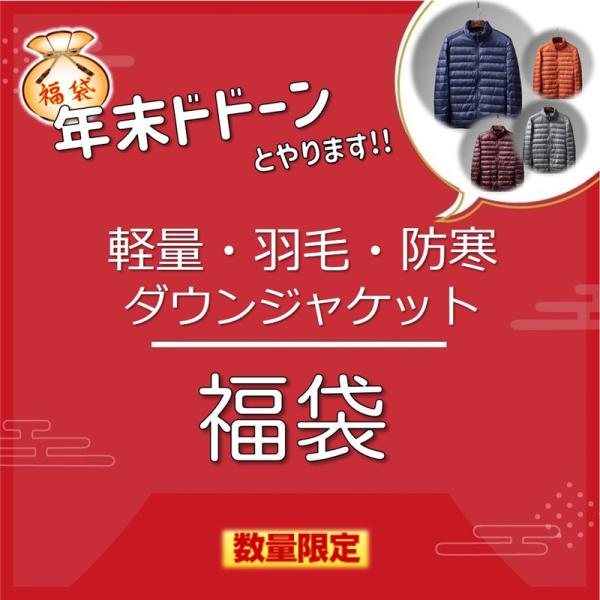 福袋 2026 ダウンジャケット 2点 メンズ メンズダウンジャケット
