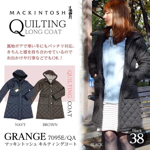 マッキントッシュ Mackintosh レディース キルティングコート 7095e Qa05 38 ブラック Www Supersport Tn