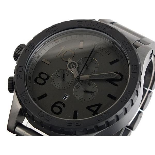 ノンノ NIXON ニクソン 51-30 CHRONO 腕時計 A083-1062 MATTE BLACK