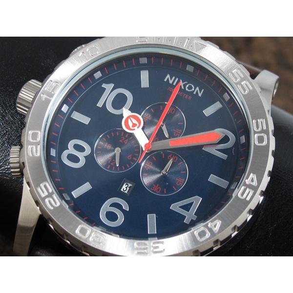 NIXON ニクソン 腕時計 51-30 クロノ レザー A124-879 A124879 