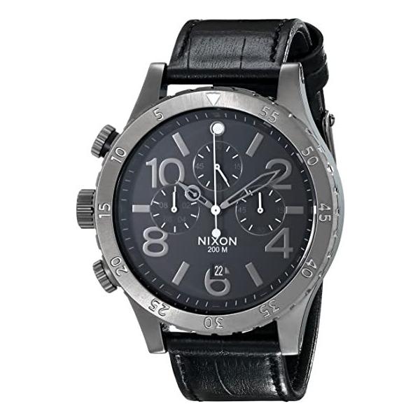ニクソン 腕時計 NIXON ニクソン CHRONO クオーツ メンズ クロノ レザー 腕時計