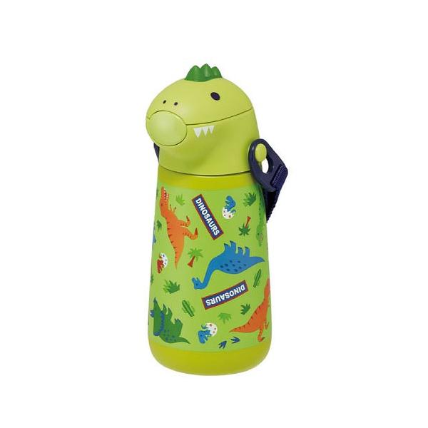 他サイト： ダイカットステンレスストローボトル 370ml ディノサウルス 恐竜 スケーター Skater [4973307638237] SSH4Dの商品画像