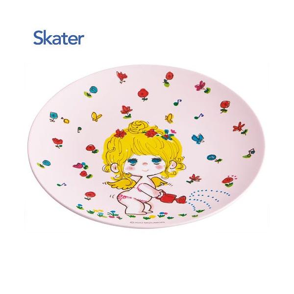 薄肉メラミンプレート 洋食器 取り皿 スケーター Skater [4973307732454] 水森亜土 MPL20P 来客用 朝食 電子レンジ不可