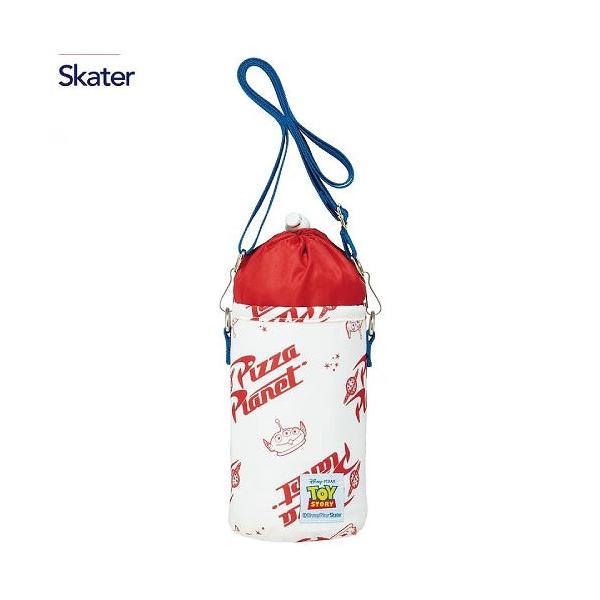 ペットボトルケース 500mlペットボトルサイズ スケーター Skater [4973307739798] ピザ・プラネット トイストーリー APPB11 ショルダーベルト付 アルミ蒸着
