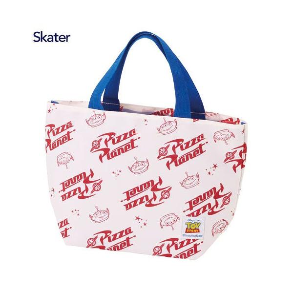 保冷ポーチ付トートバッグ 31×11.5×21.5cm スケーター Skater [4973307739842] ピザ・プラネット トイストーリー APCTW11 洗濯機不可 防水加工無