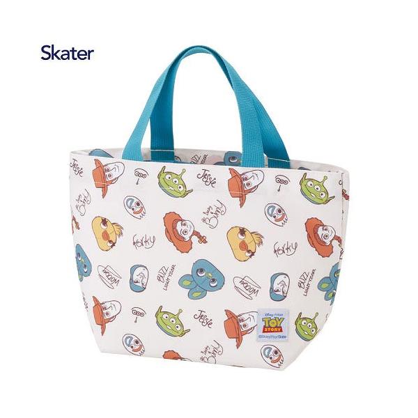 保冷ポーチ付トートバッグ 31×11.5×21.5cm スケーター Skater [4973307739927] トイストーリー APCTW11 洗濯機不可 防水加工無